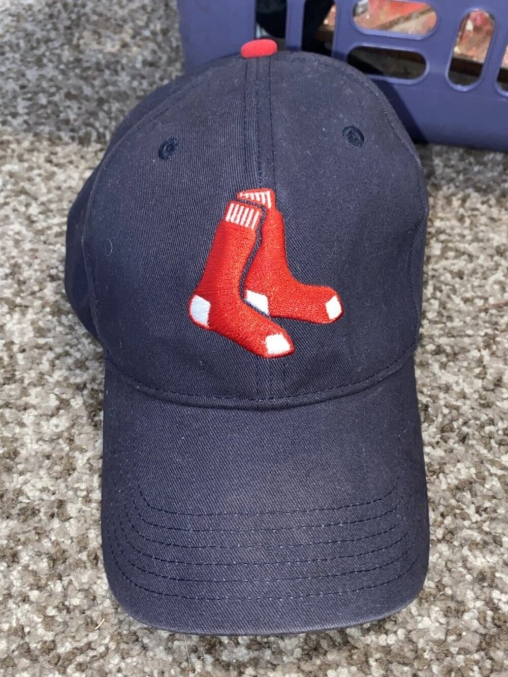 Boston Red Sox MLB Adjustable Hat Cap Fan Favorite Embroidered Socks